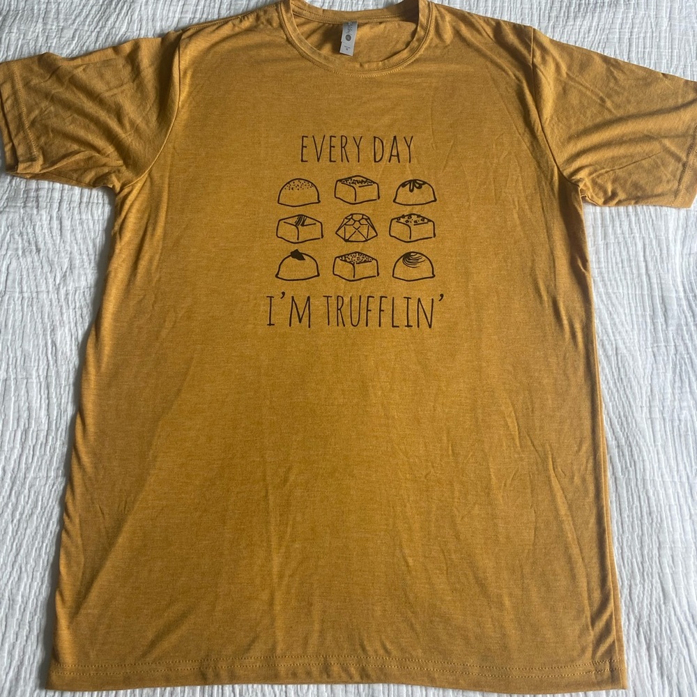 Everyday I’m Trufflin novelty t-shirt